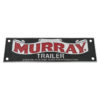 Murray Name Plate | with Patent Numbers