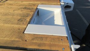 Murray Trailer | Front Deck Wedge Ramp Storage