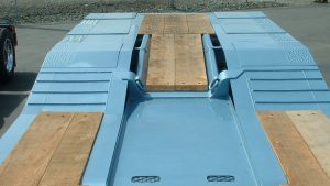 Murray Trailers | Wood Deck Ramp Transition to Deck Plate